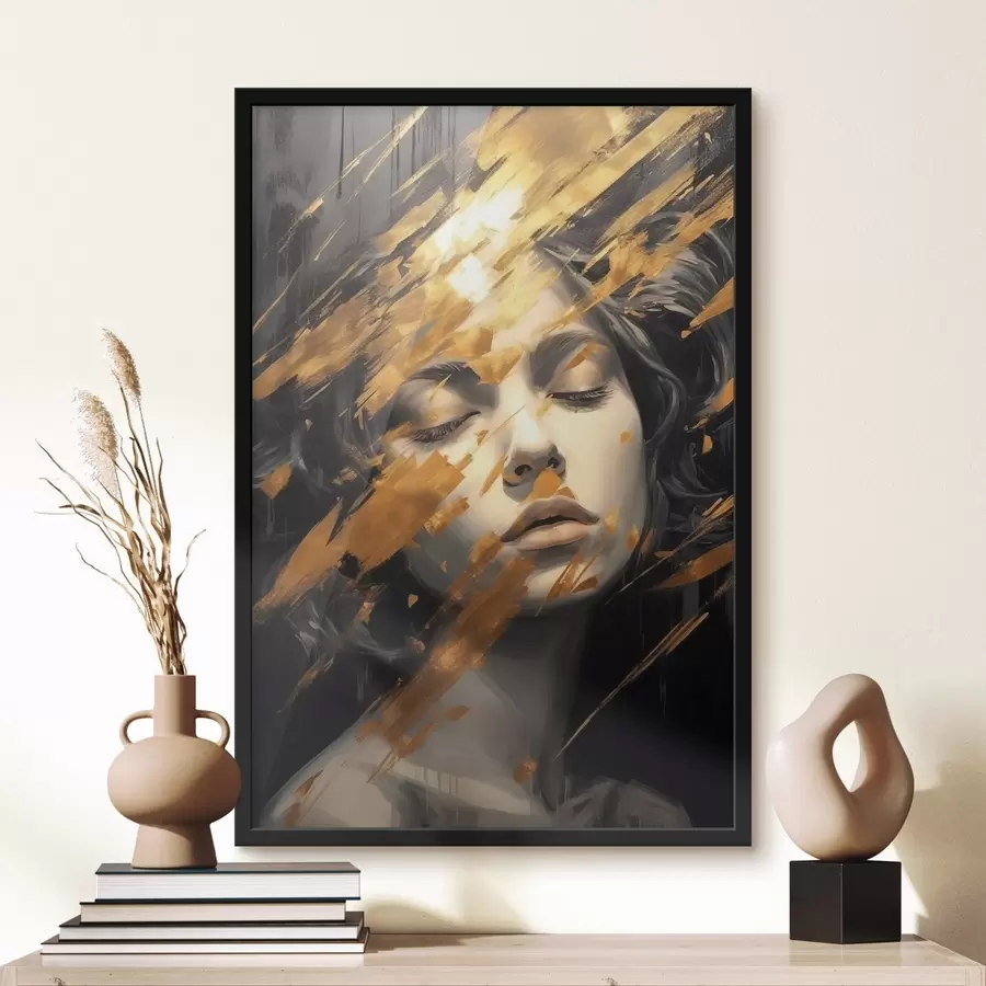 carta da parati Ritratto astratto nr. f44703