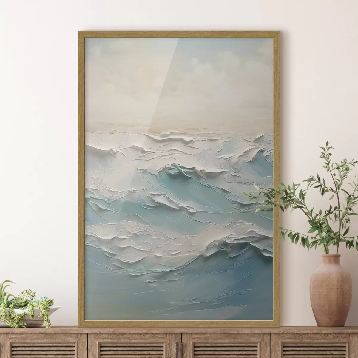 Poster Pittura a imitazione del mare f44709