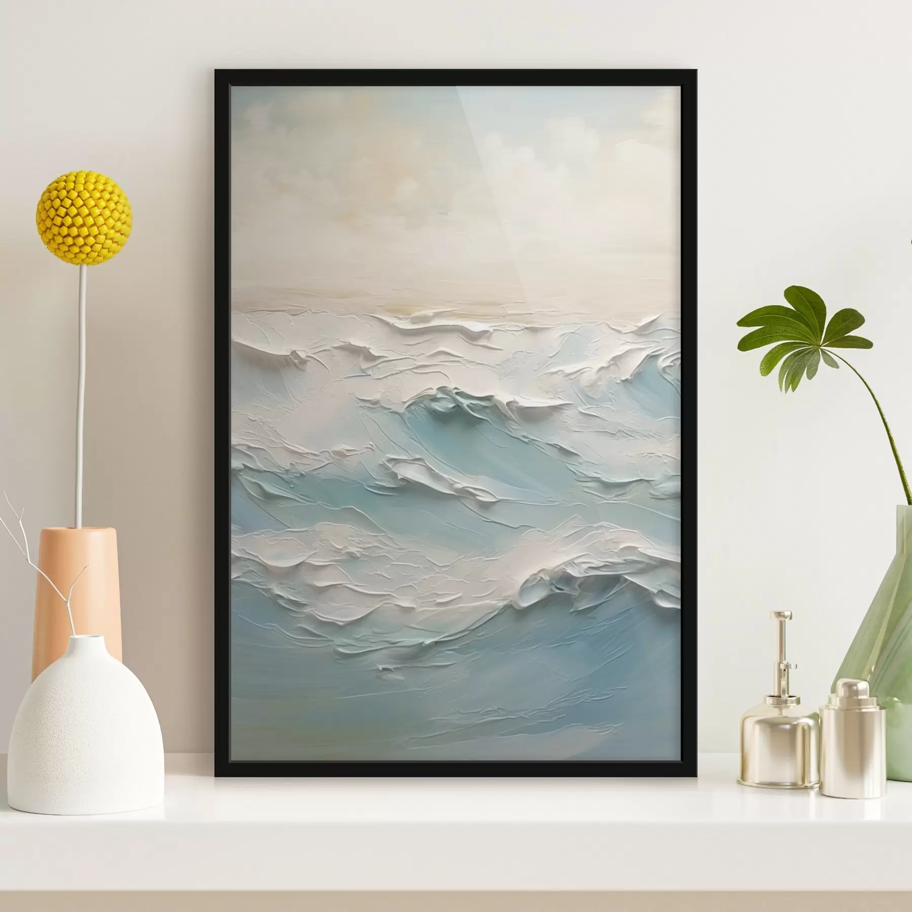 carta da parati Pittura a imitazione del mare nr. f44709