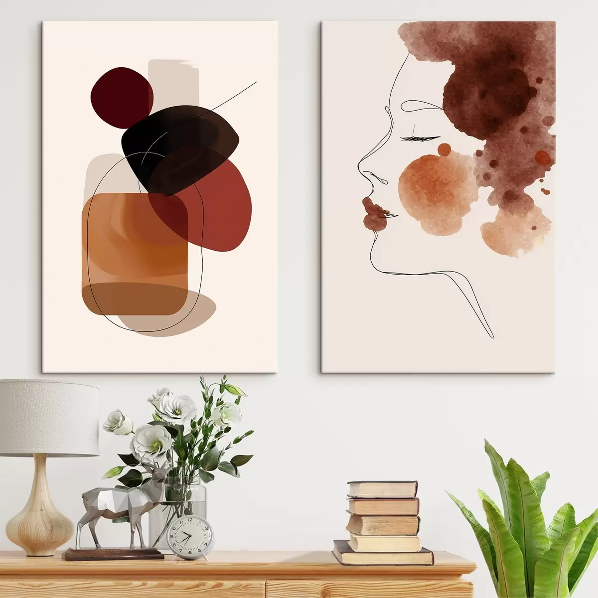 carta da parati Contorni delicati nr. m00466