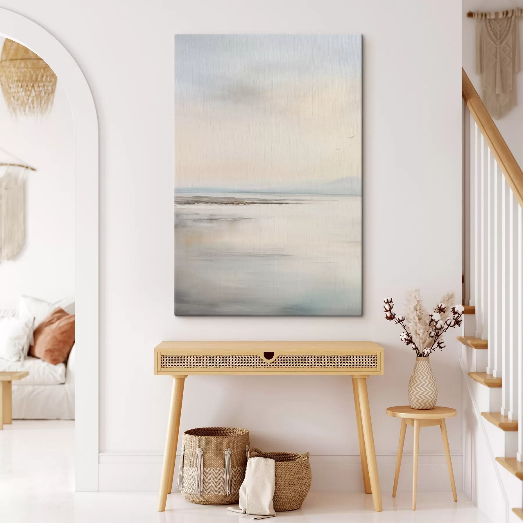 carta da parati Mare pastello con orizzonte nr. s44746