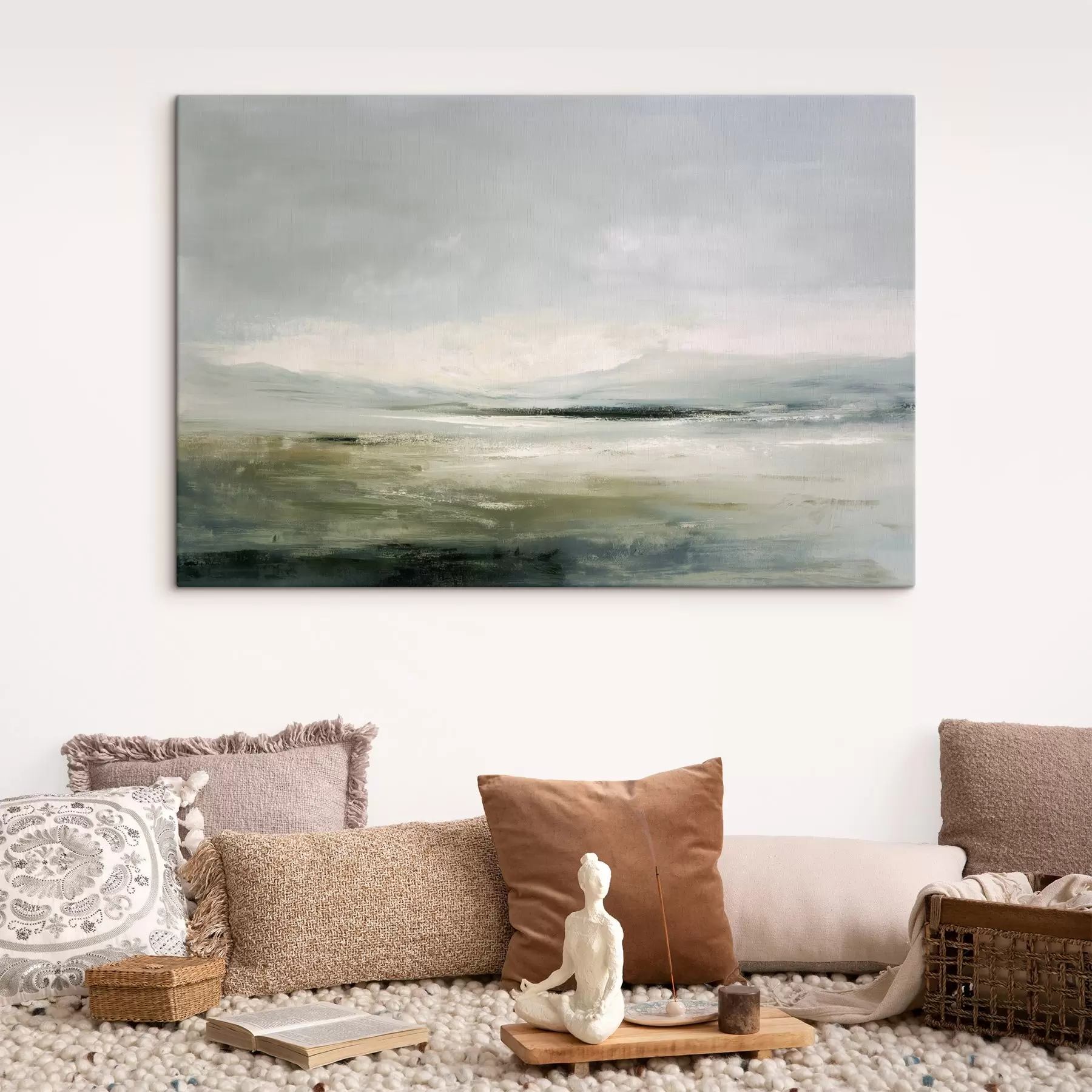 carta da parati Paesaggio minimalista con nebbia nr. s44756