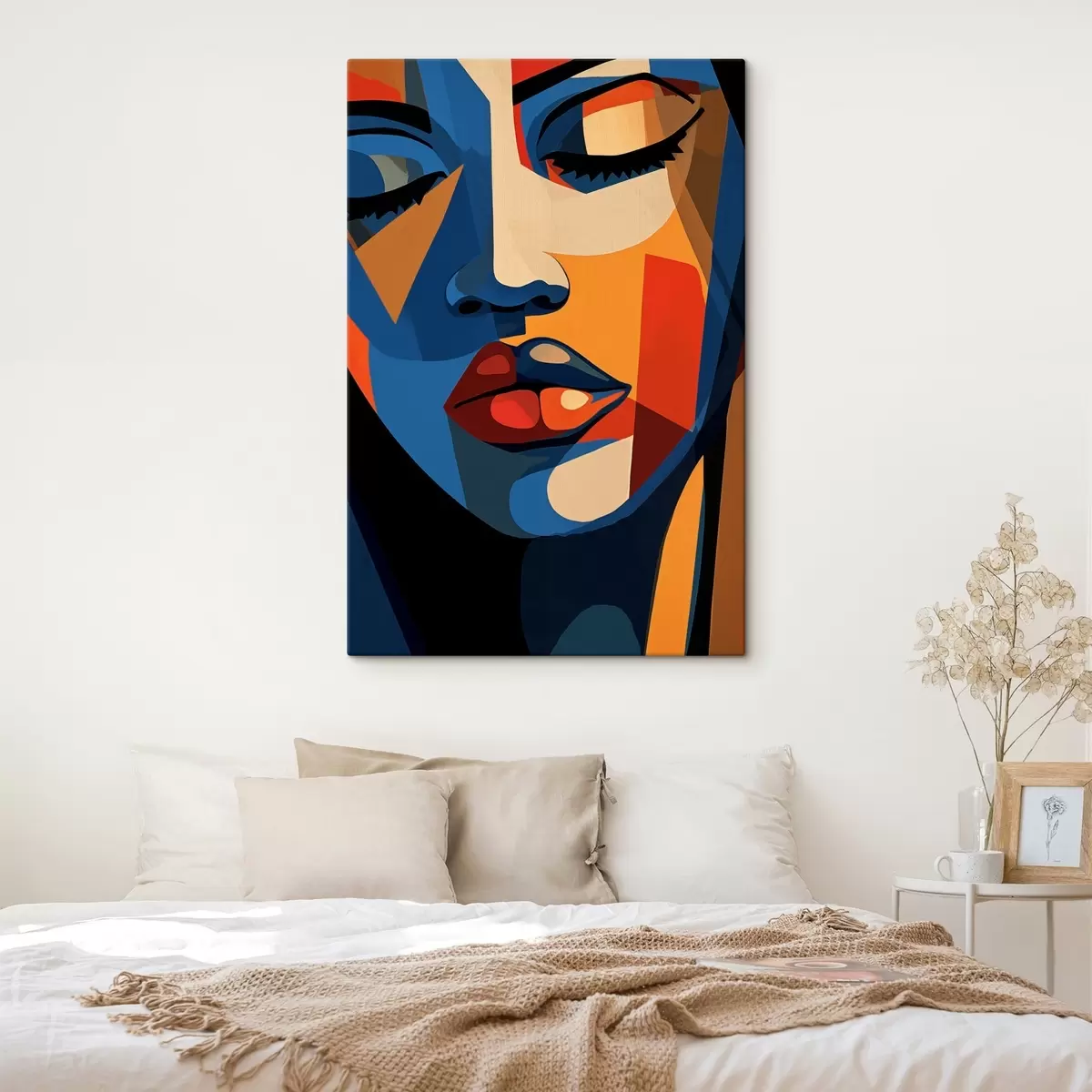 carta da parati Ritratto in stile pop art con accenti grafici nr. s44759