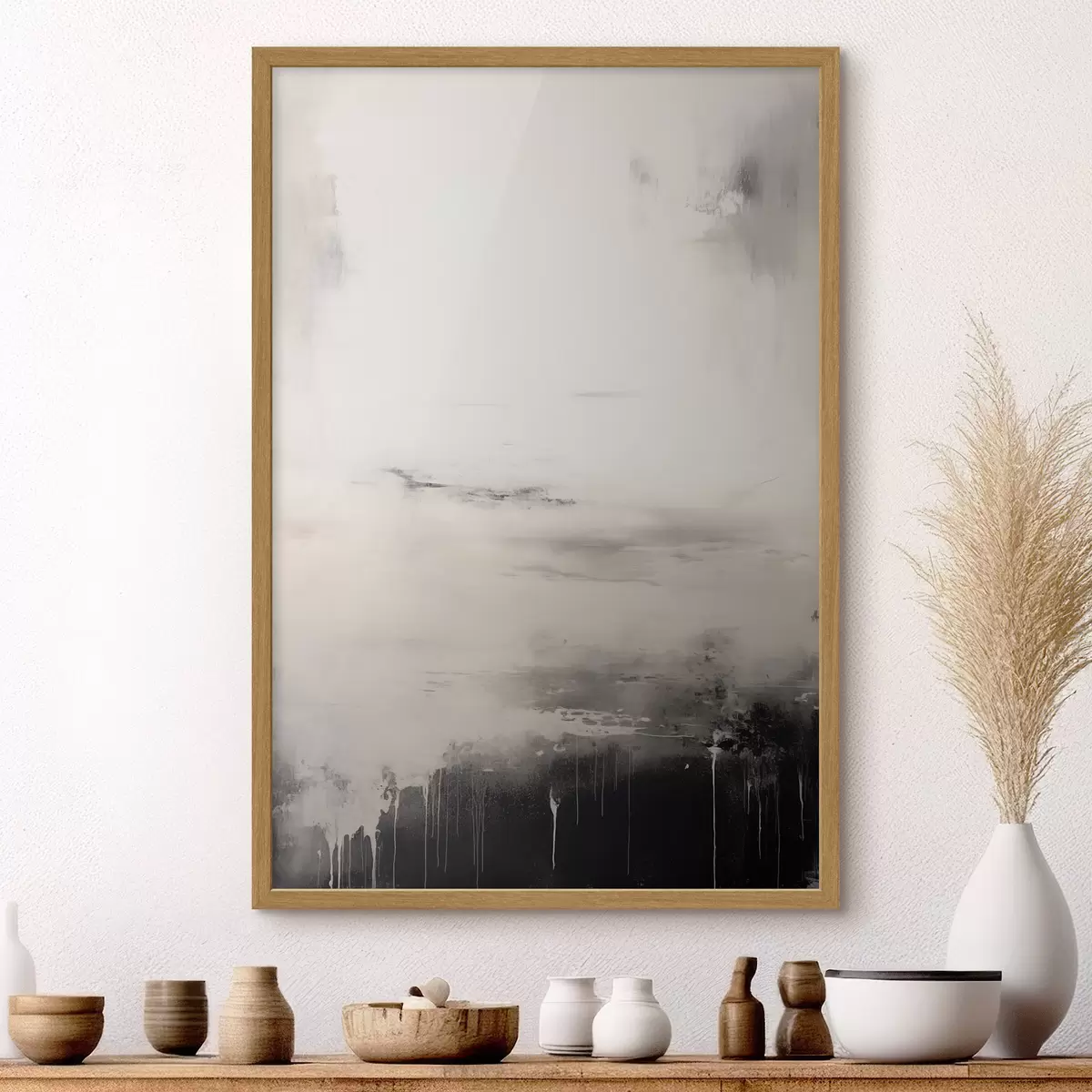 Poster Superficie luminosa con bordi sfumati f44742