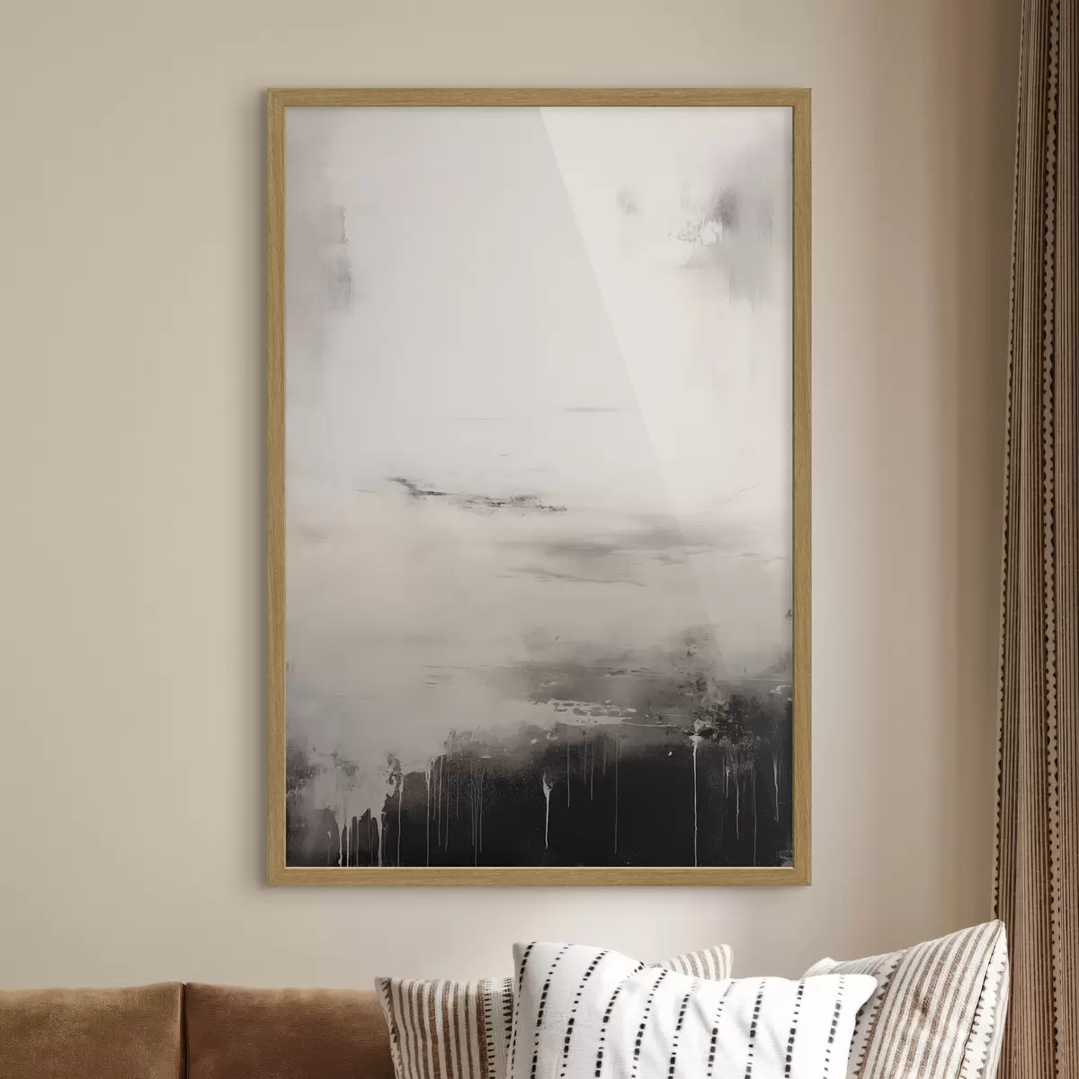 Poster Superficie luminosa con bordi sfumati f44742