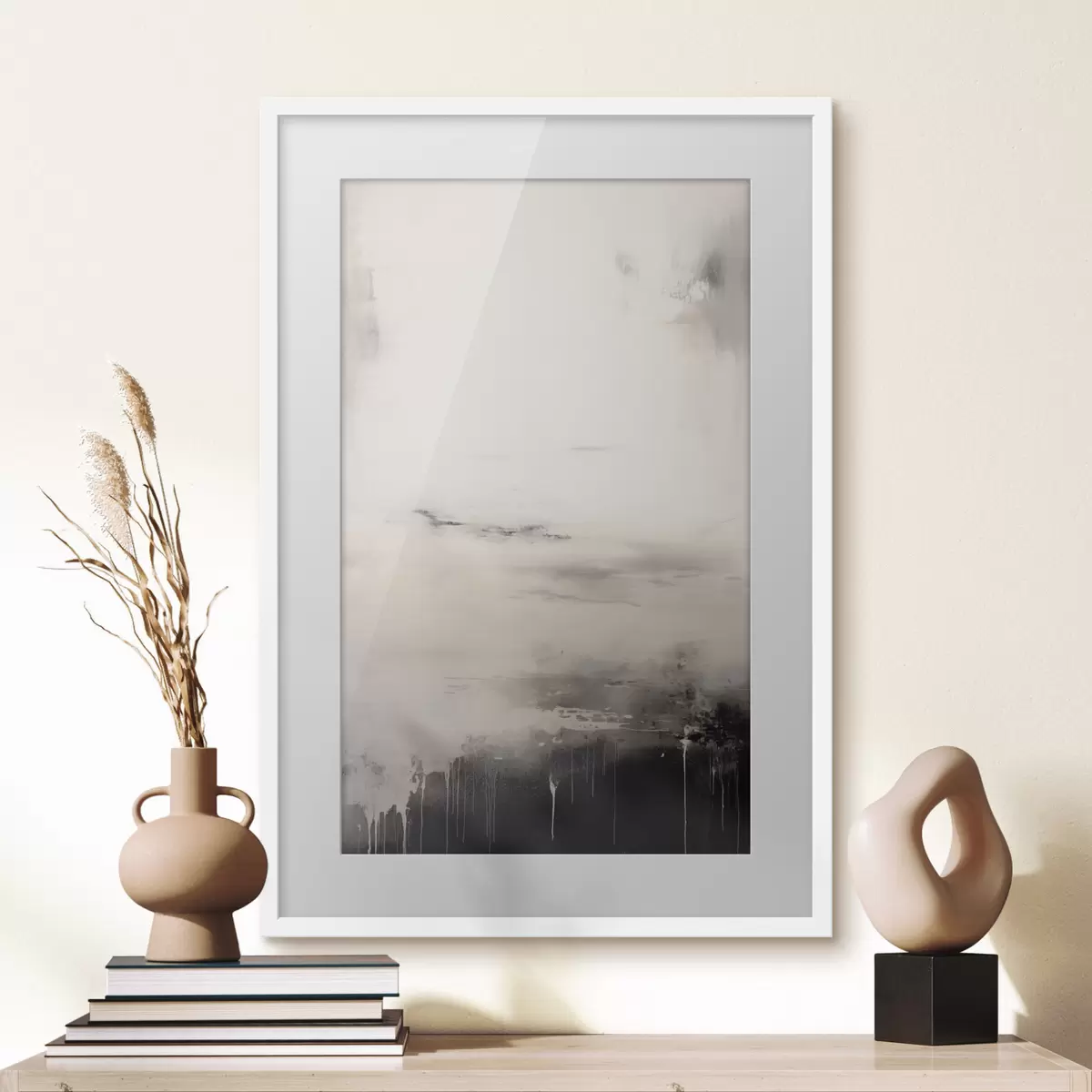 Poster Superficie luminosa con bordi sfumati f44742