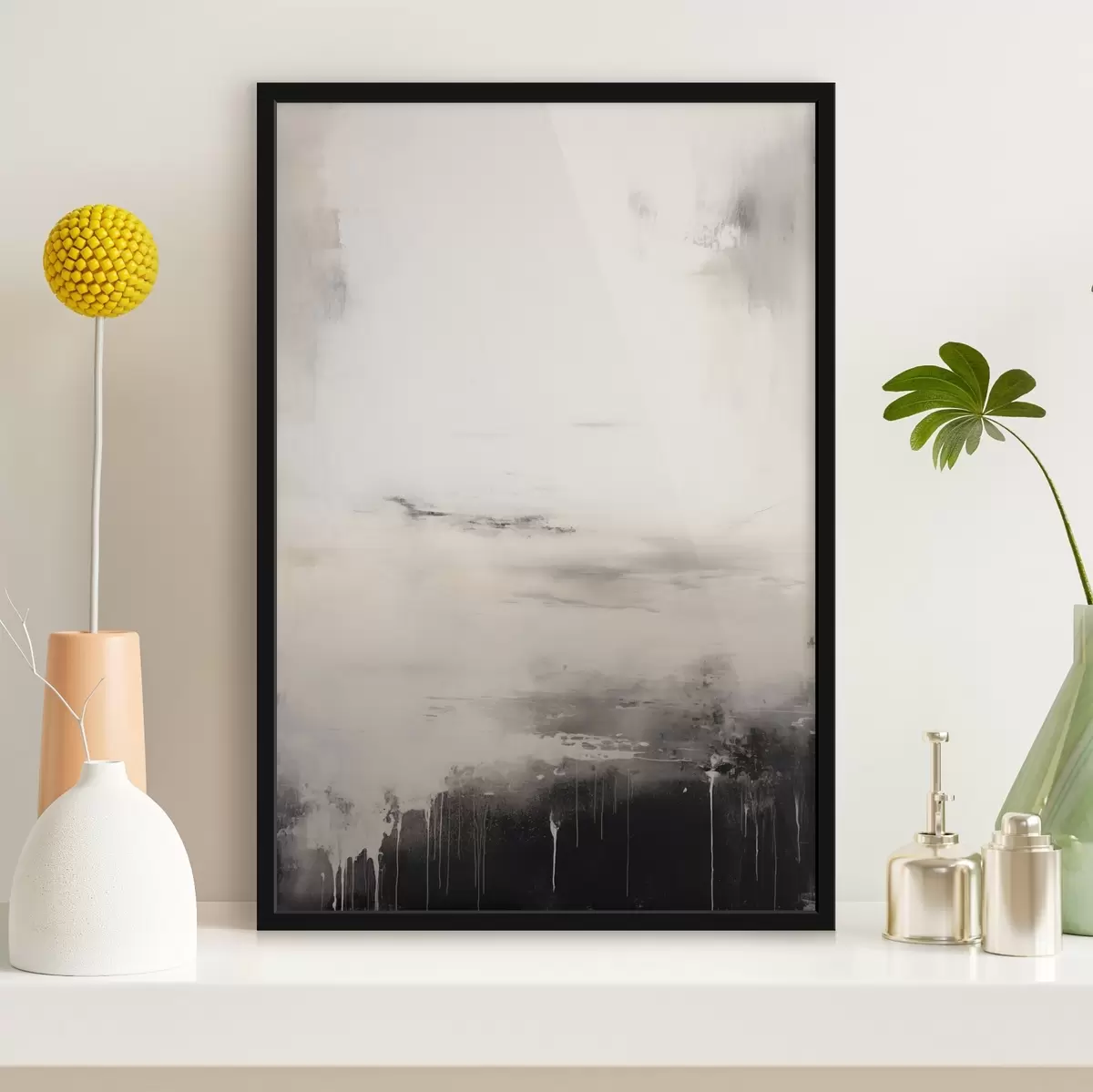 Poster Superficie luminosa con bordi sfumati f44742