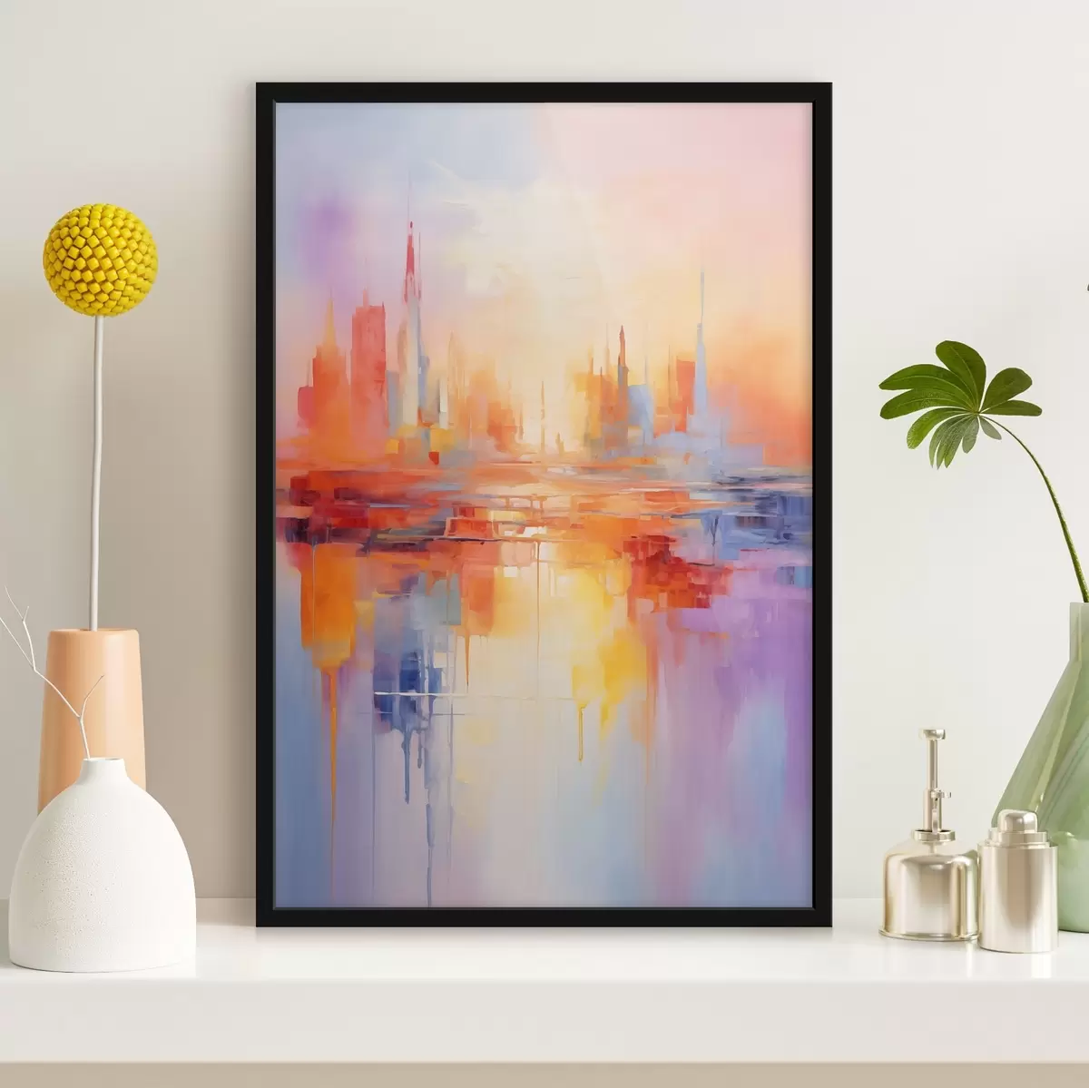 Poster Città in vari colori f44744