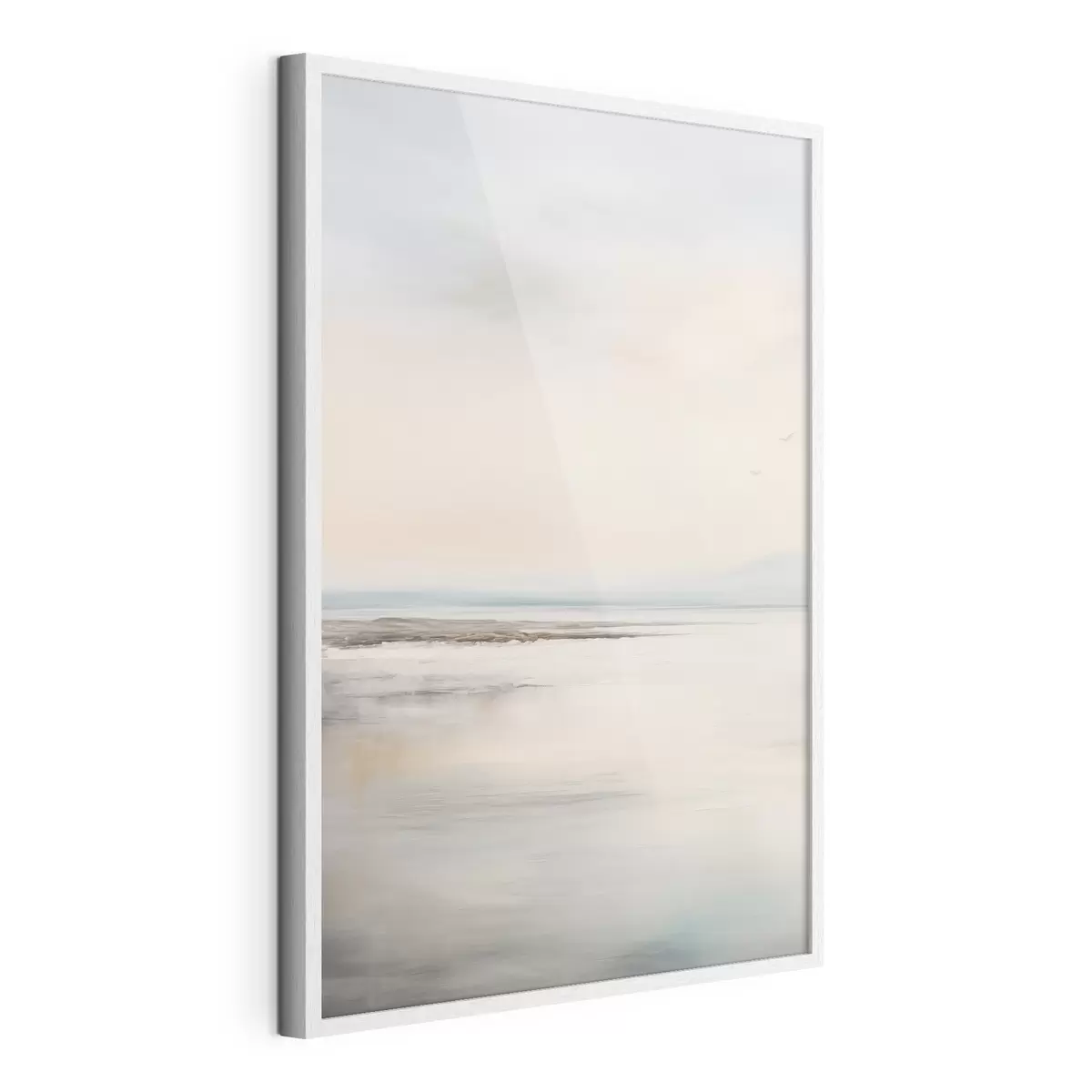 Poster Mare pastello con orizzonte f44746