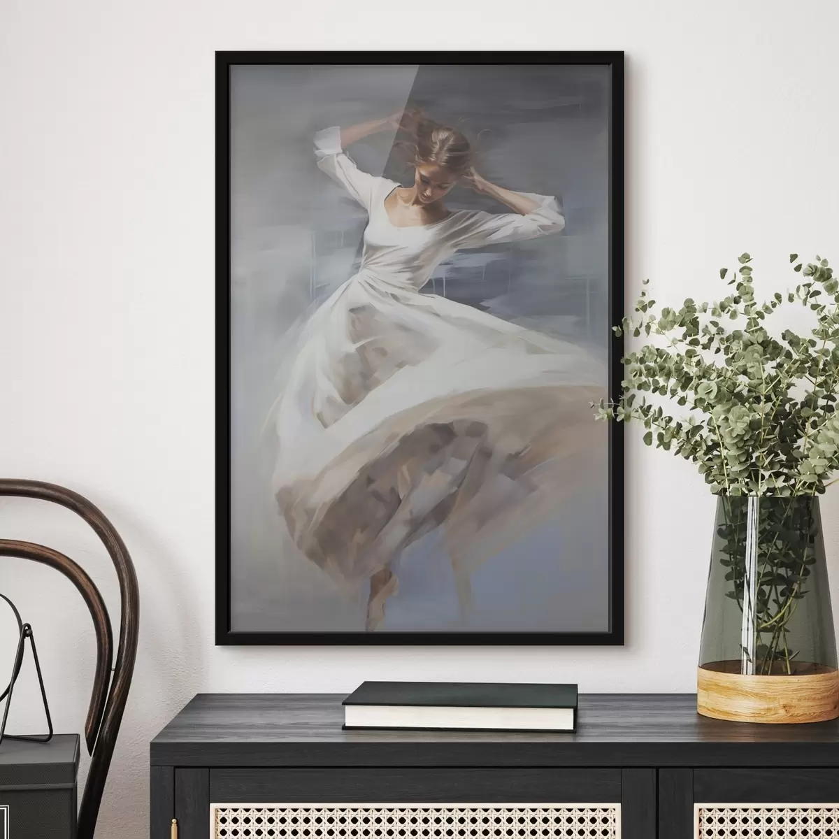 Poster Ballerina in toni tenui f44751