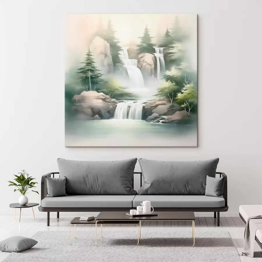 carta da parati Acquerello imitazione acquerello nr. s44777