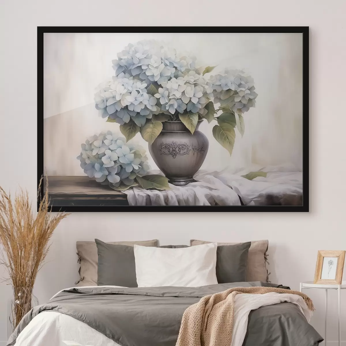 Poster Fiori di ortensia in vaso f44771