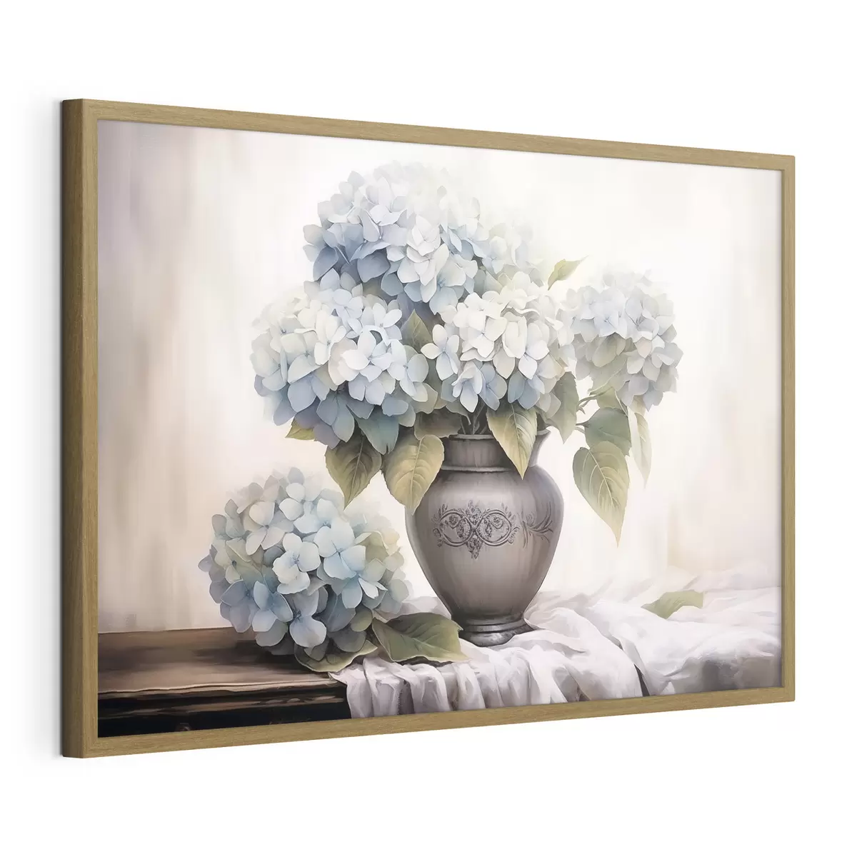 Poster Fiori di ortensia in vaso f44771