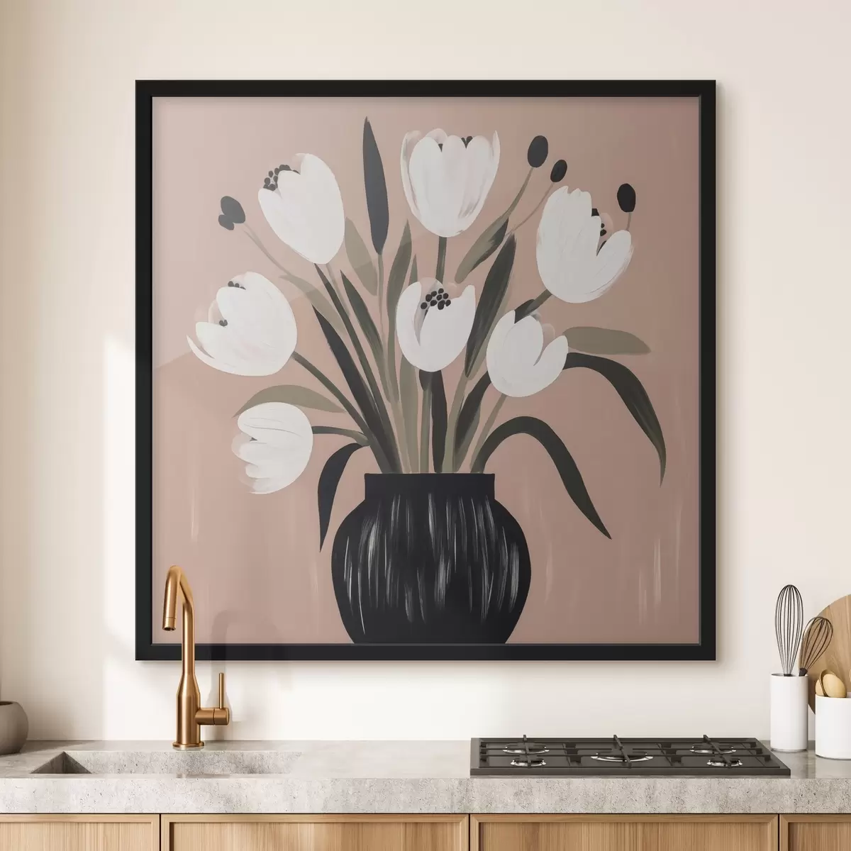 Poster Tulipani in vaso f44779