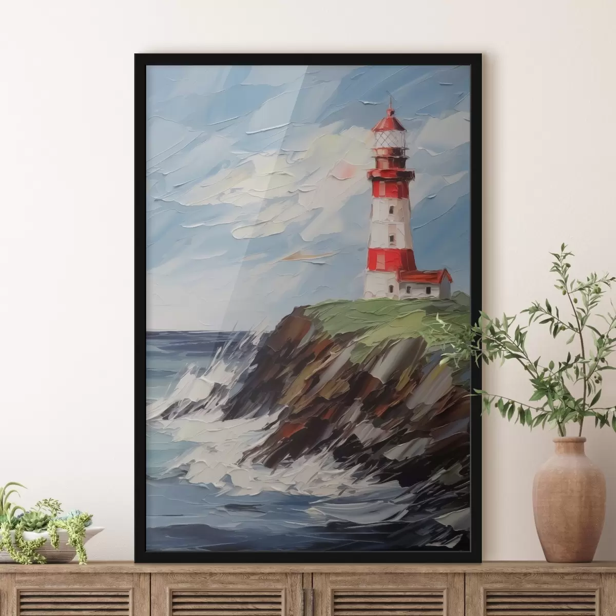 Poster Quadro di imitazione del faro f44782