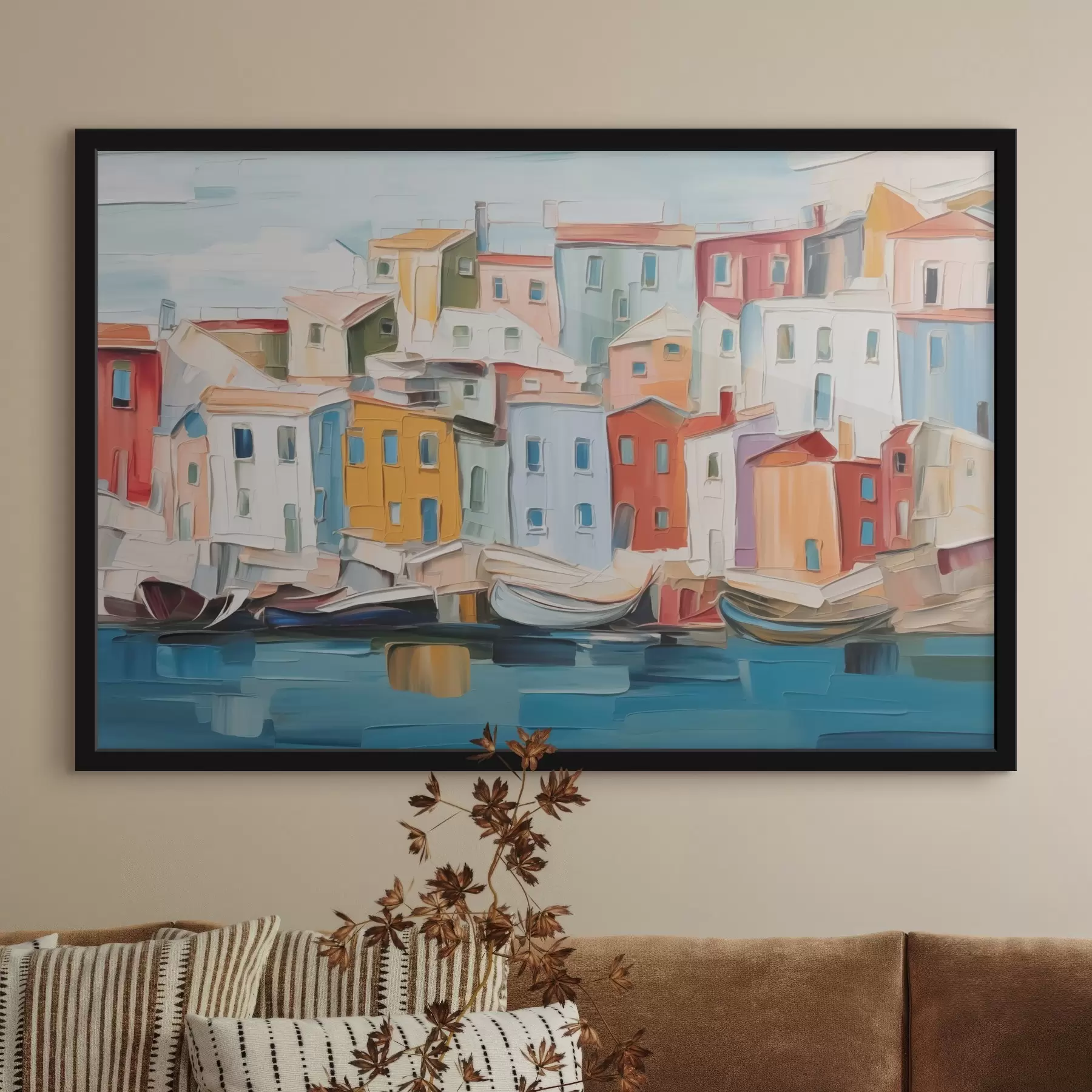 carta da parati Case di città astratte nr. f44783