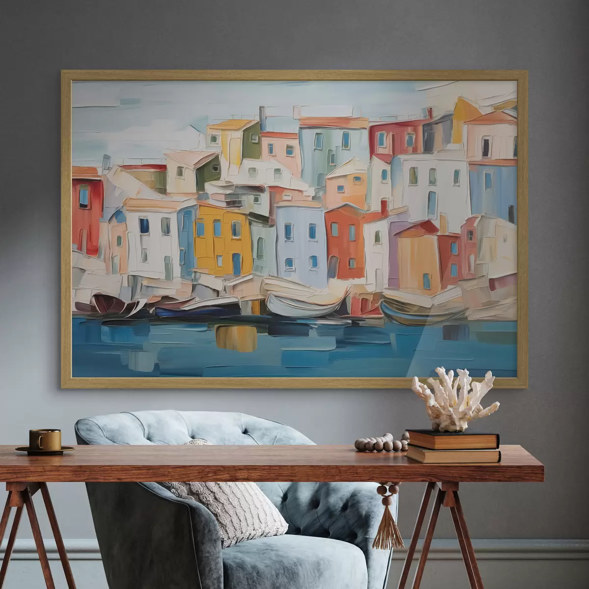 Poster Porto dai mille colori f44783