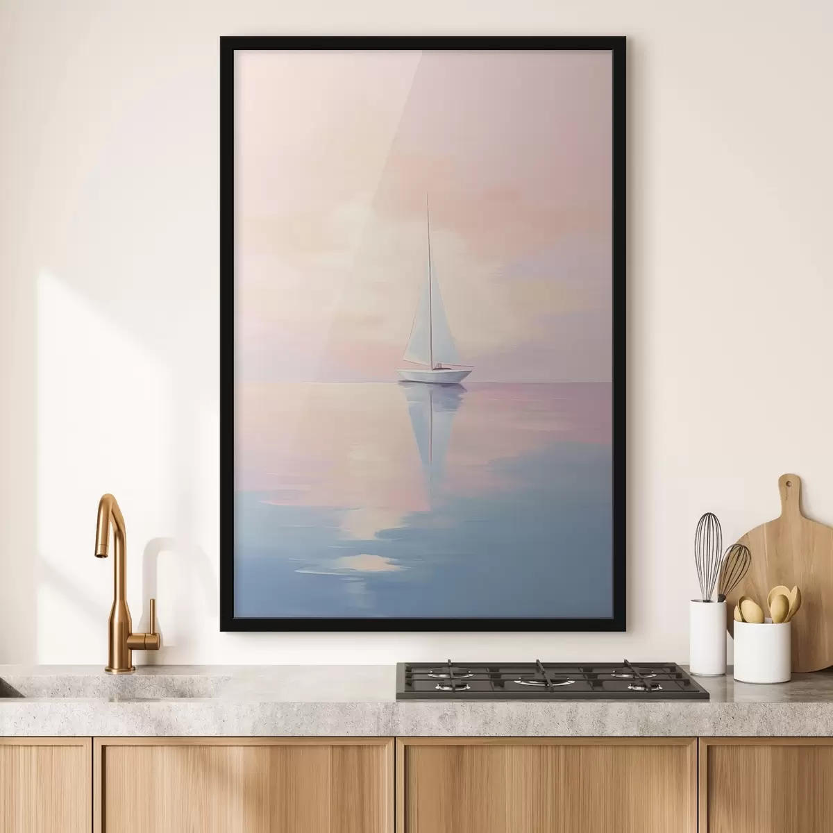 Poster Yacht in mare f44798