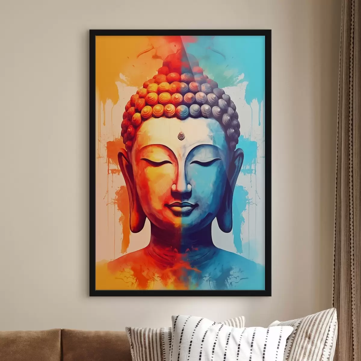 Poster Ritratto di Buddha f44811