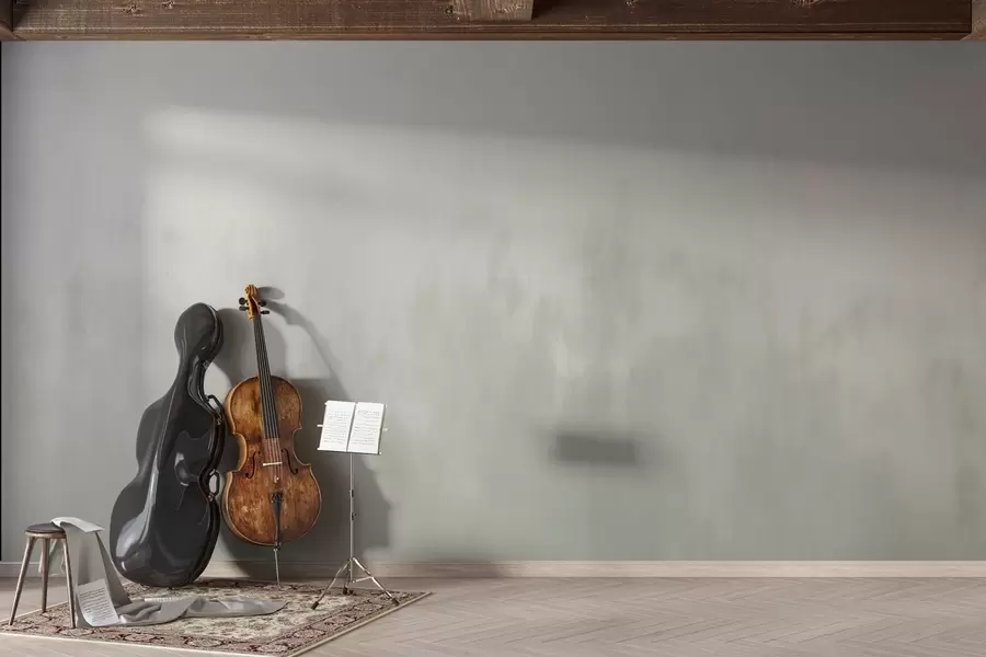 carta da parati Gradiente acquerello nei toni del grigio-beige, minimalismo nr. w04156