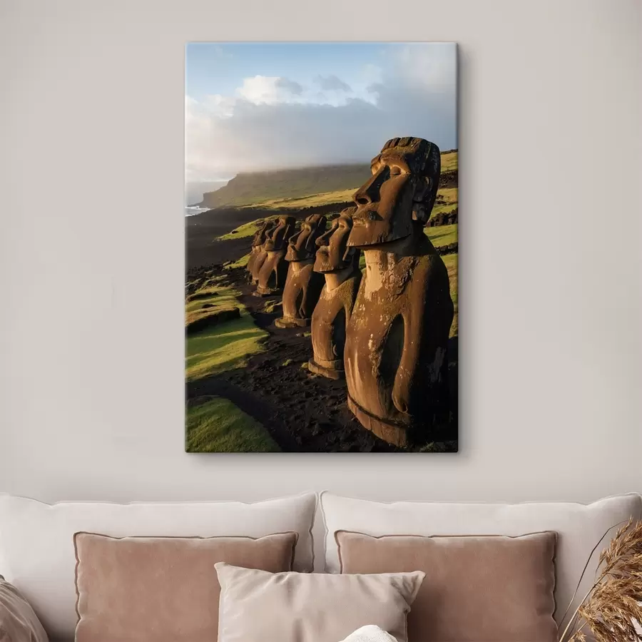 carta da parati Foglie verdi strutturate in macro con luce morbida nr. s44899