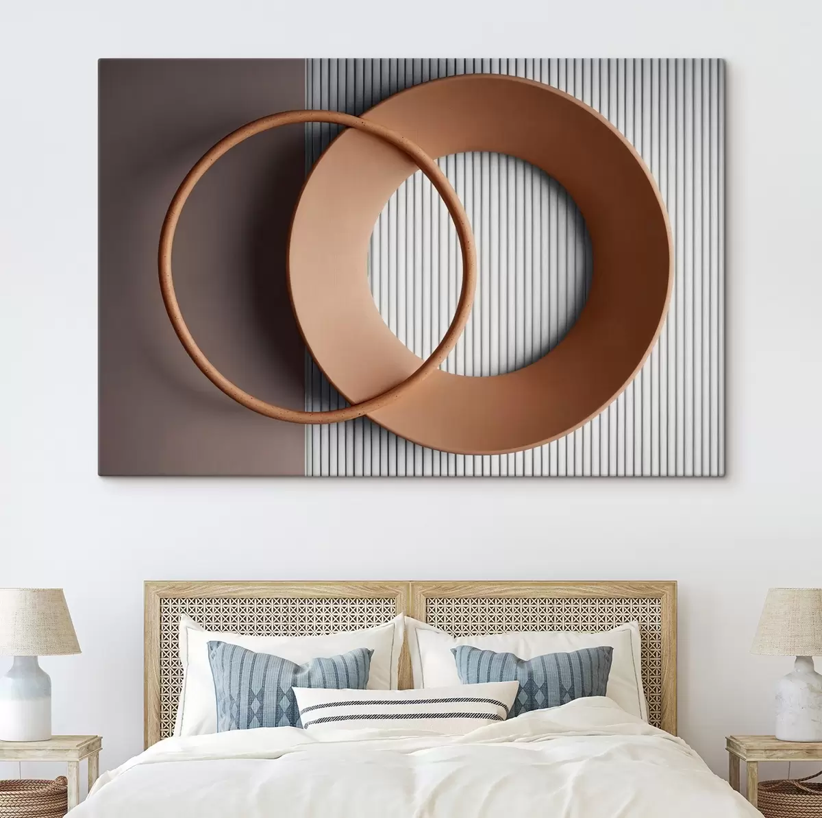 carta da parati Catena montuosa nebbiosa con colori tenui nr. s44901