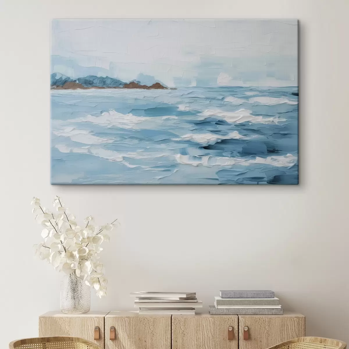 carta da parati Pittura a imitazione del mare nr. s44820