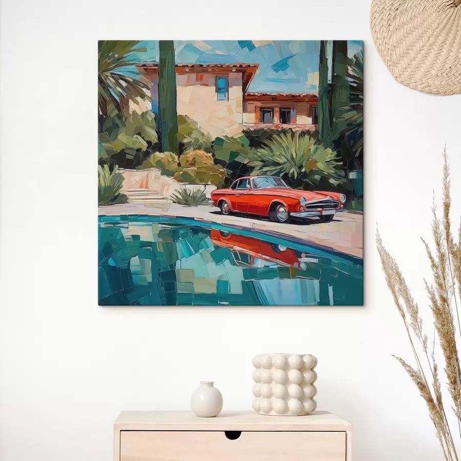 carta da parati Auto vicino alla villa nr. s44822