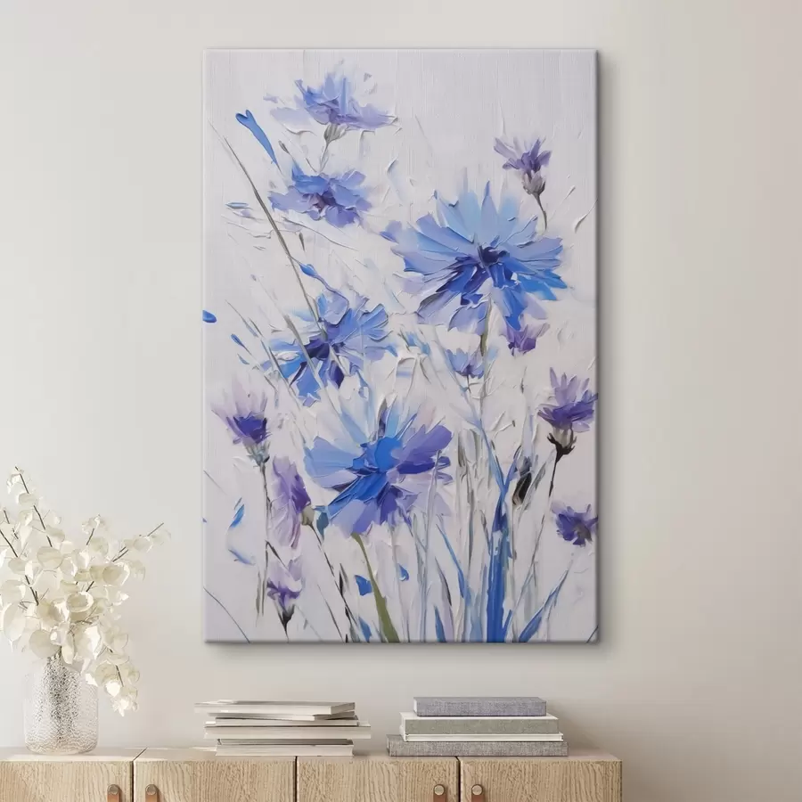 carta da parati Imitazione di fiordalisi nr. s44831