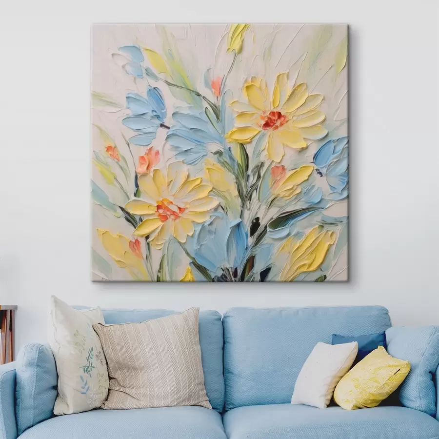 carta da parati Bouquet di fiori astratto nr. s44832