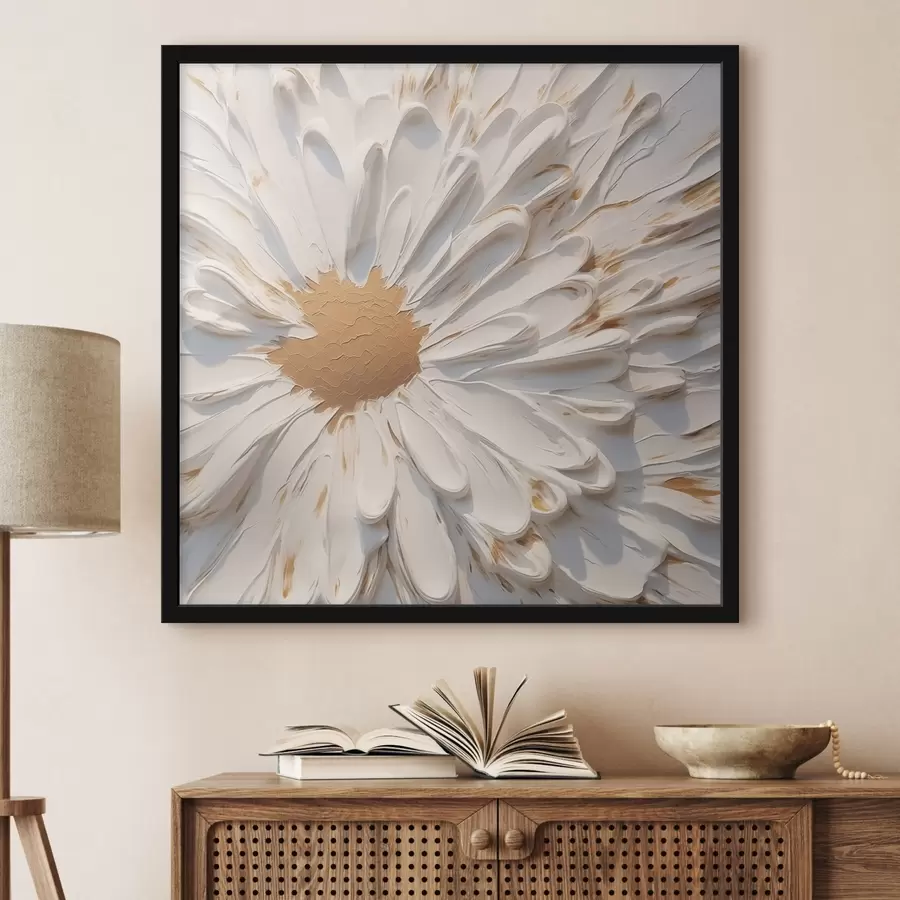 carta da parati Pittura a imitazione della camomilla nr. f44816