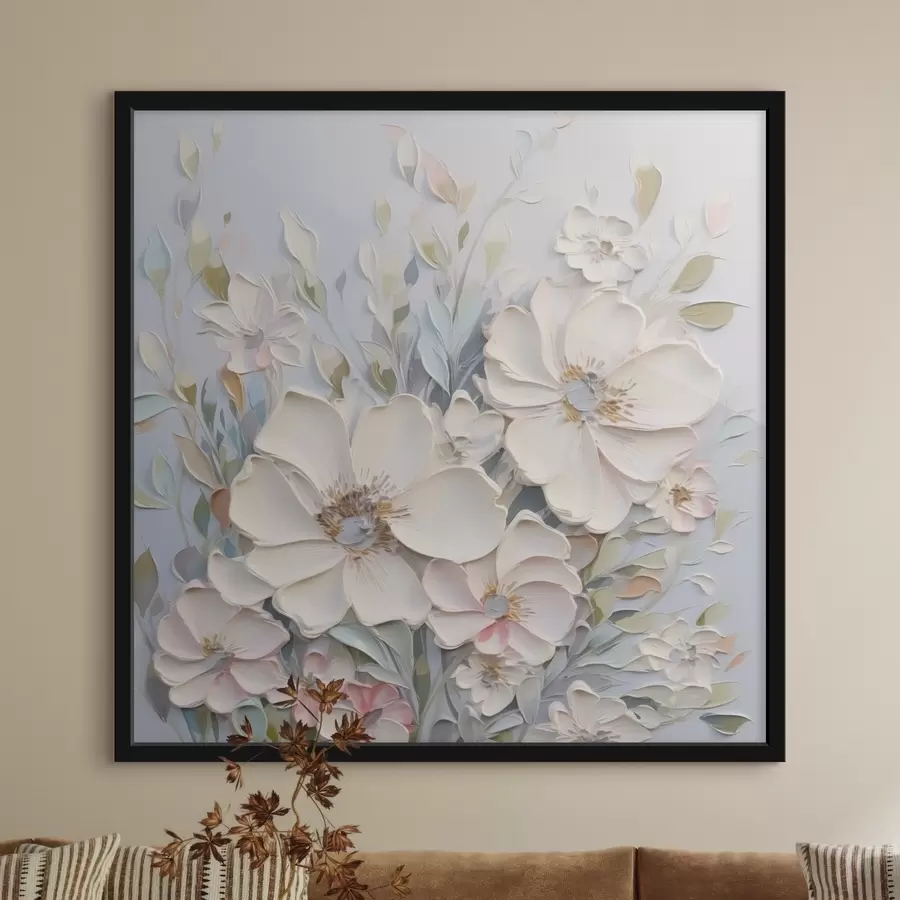 carta da parati Fiori astratti nr. f44819