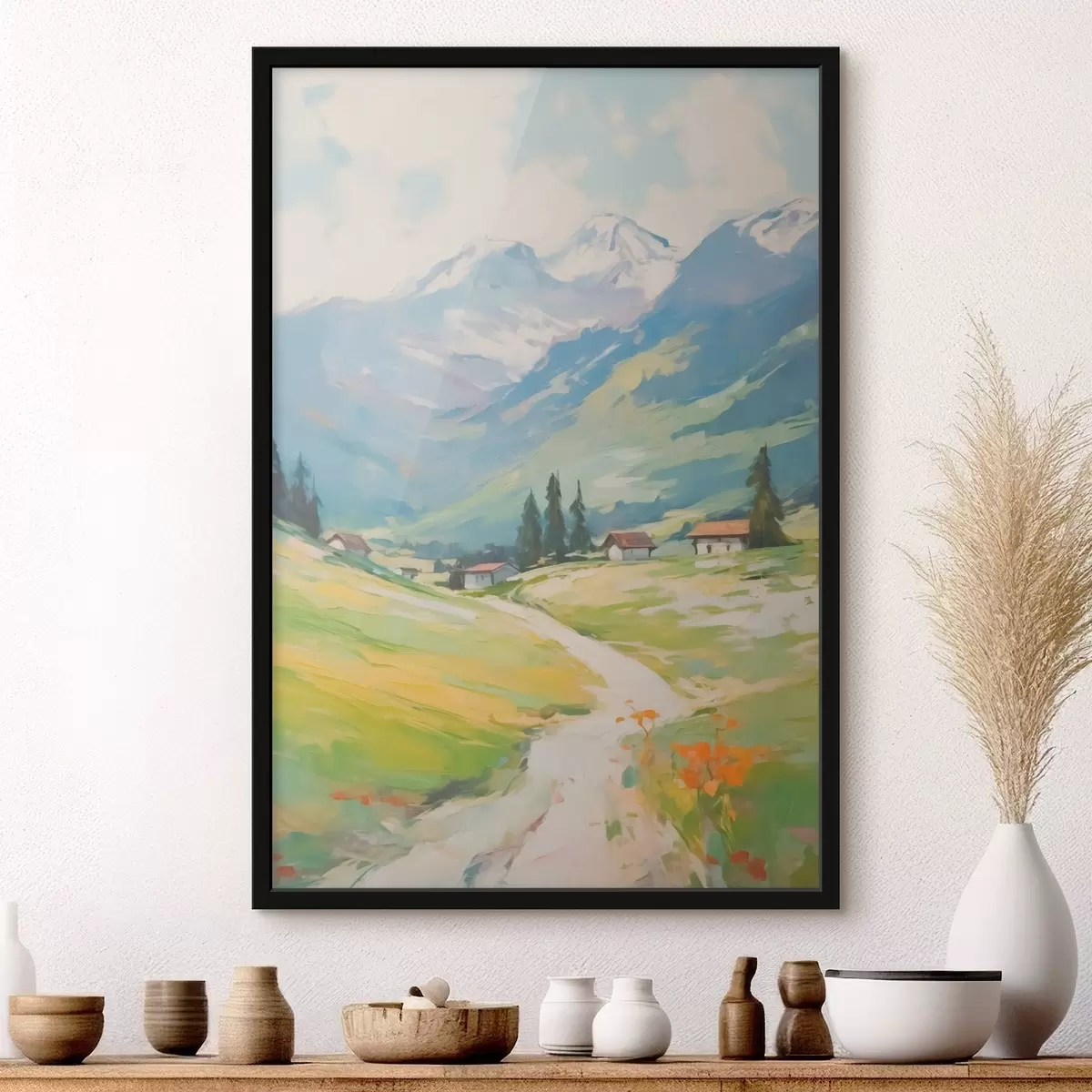 Poster Paesaggio montano f44821