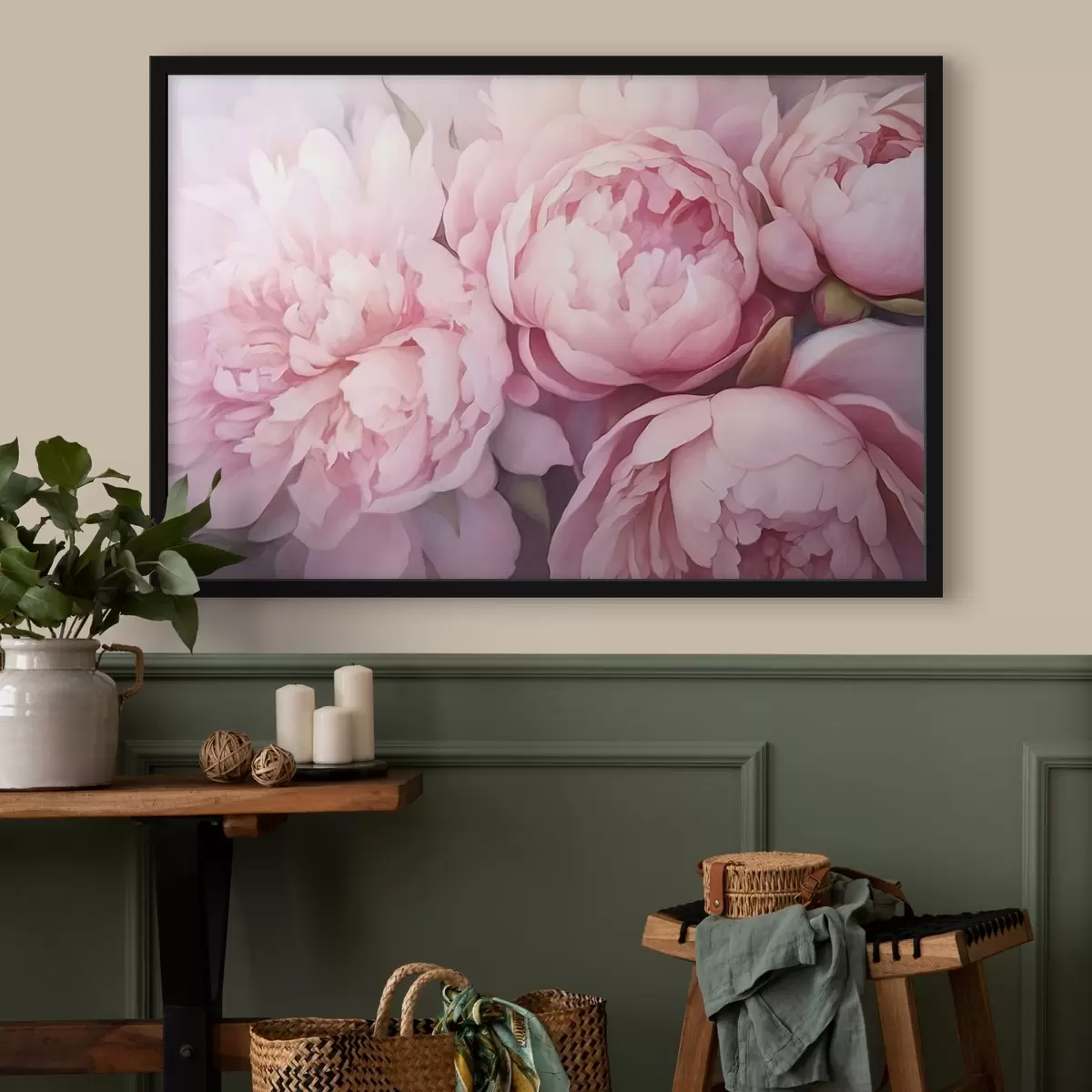 Poster Peonie rosa f44908