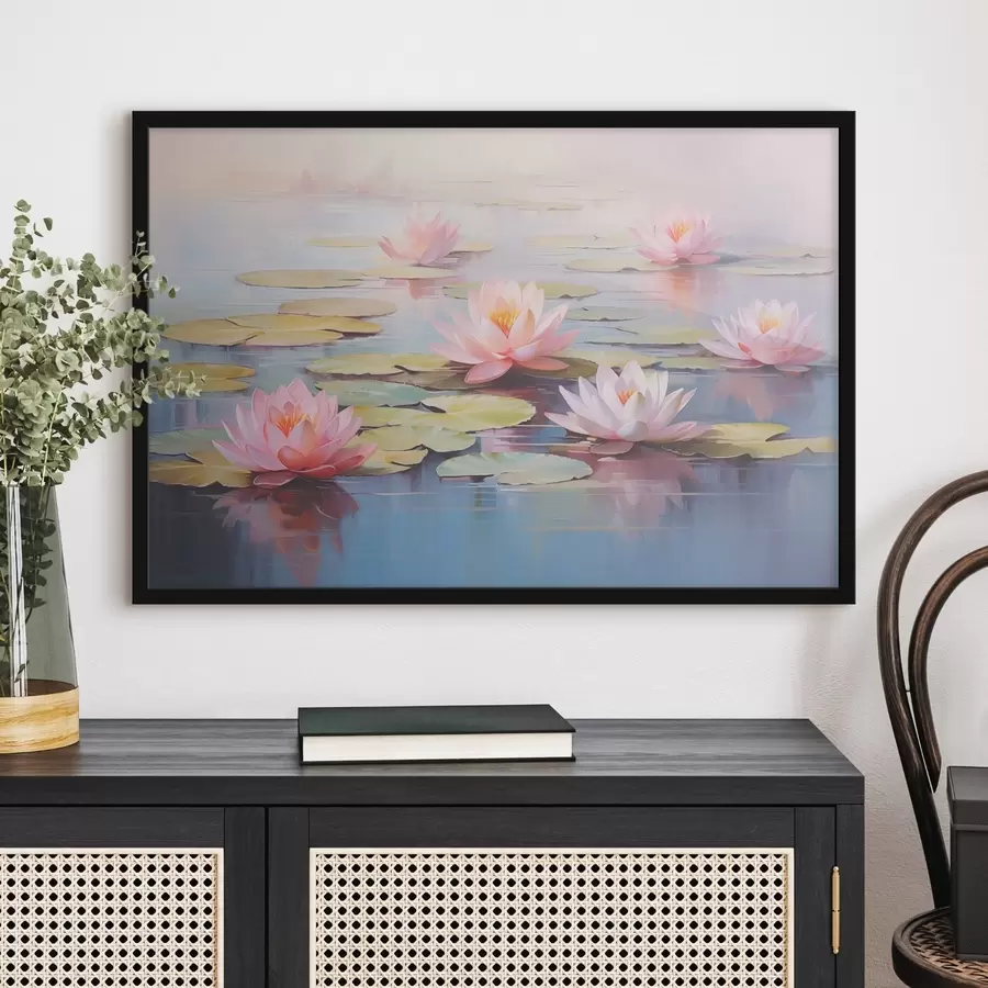 carta da parati Loti sull'acqua nr. f44909