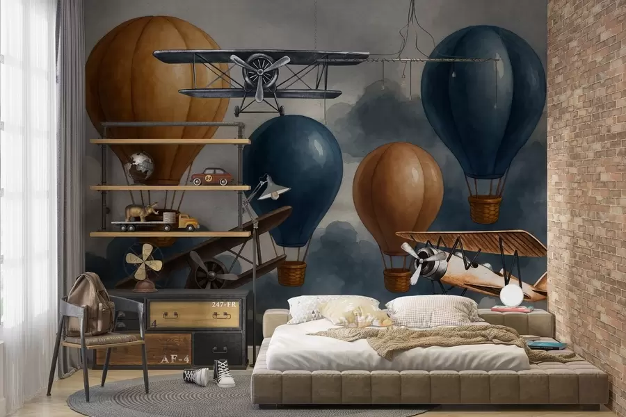 carta da parati Voli e sogni fluttuanti nr. w04189