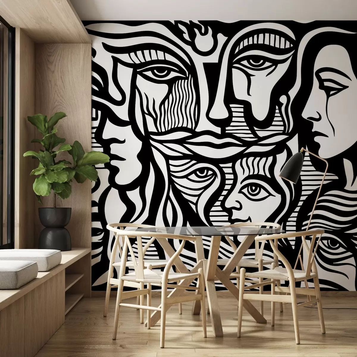 carta da parati Anatomia astratta nr. w04191