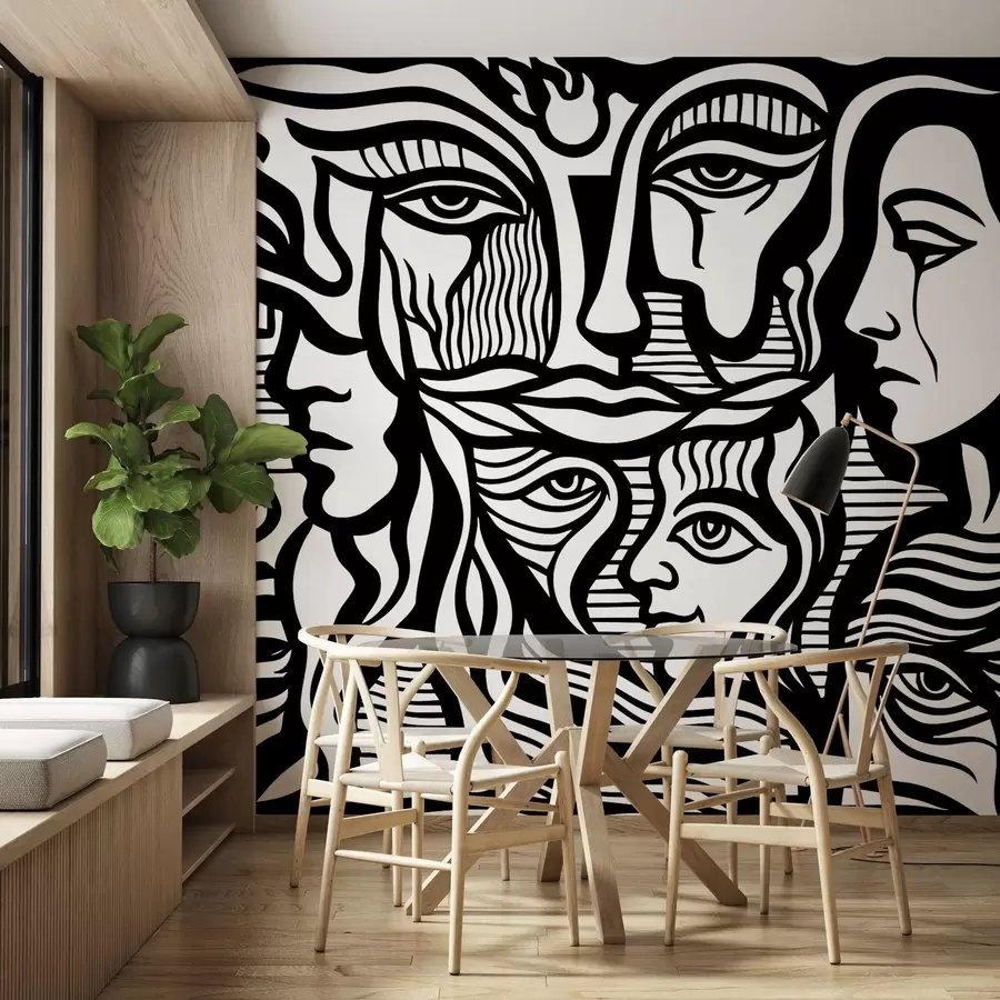 carta da parati Anatomia astratta nr. w04191