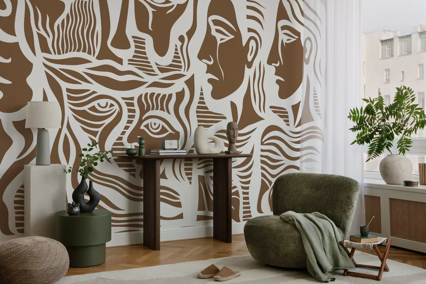 carta da parati Anatomia astratta nr. w04191v1