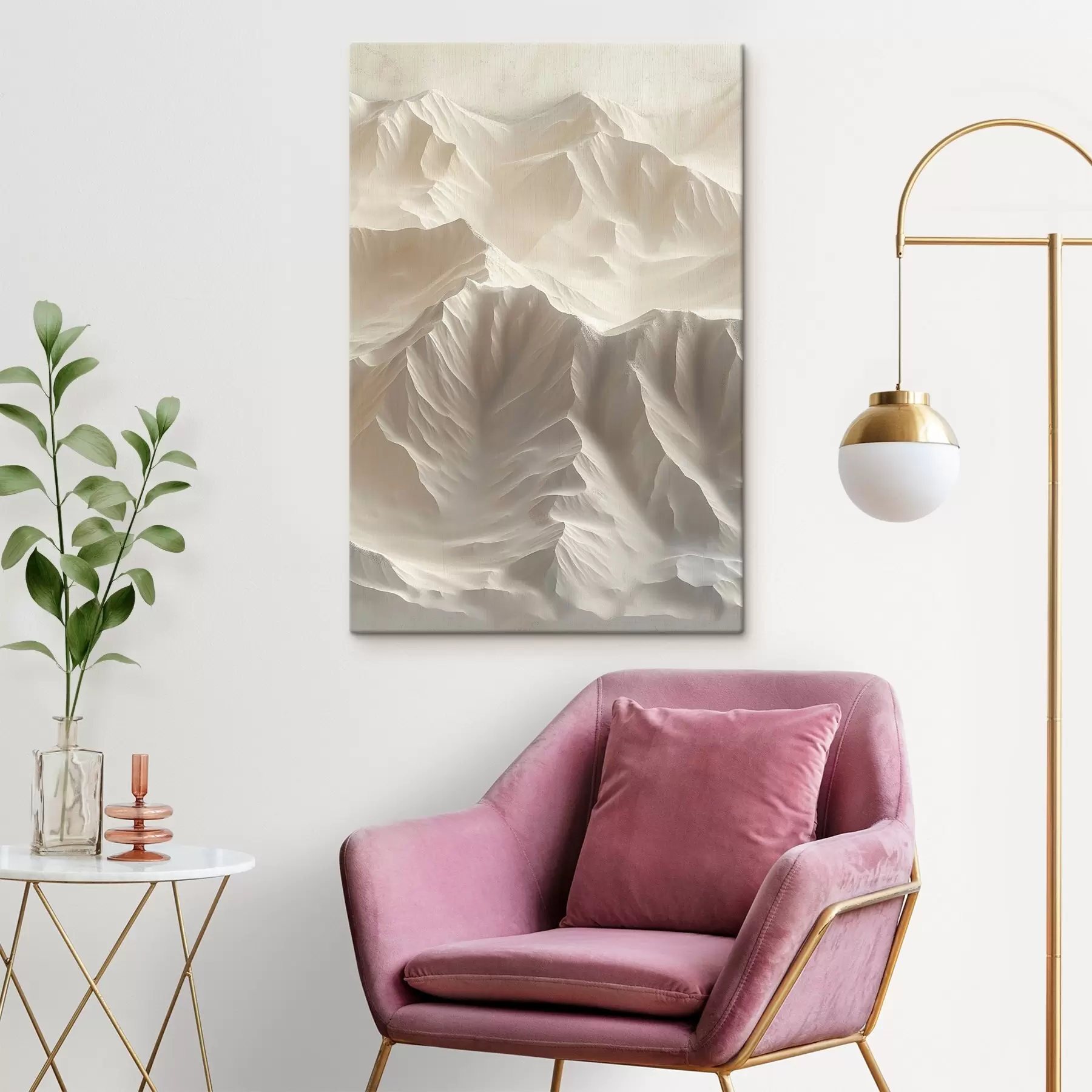 carta da parati Creste ondulate nr. s44954