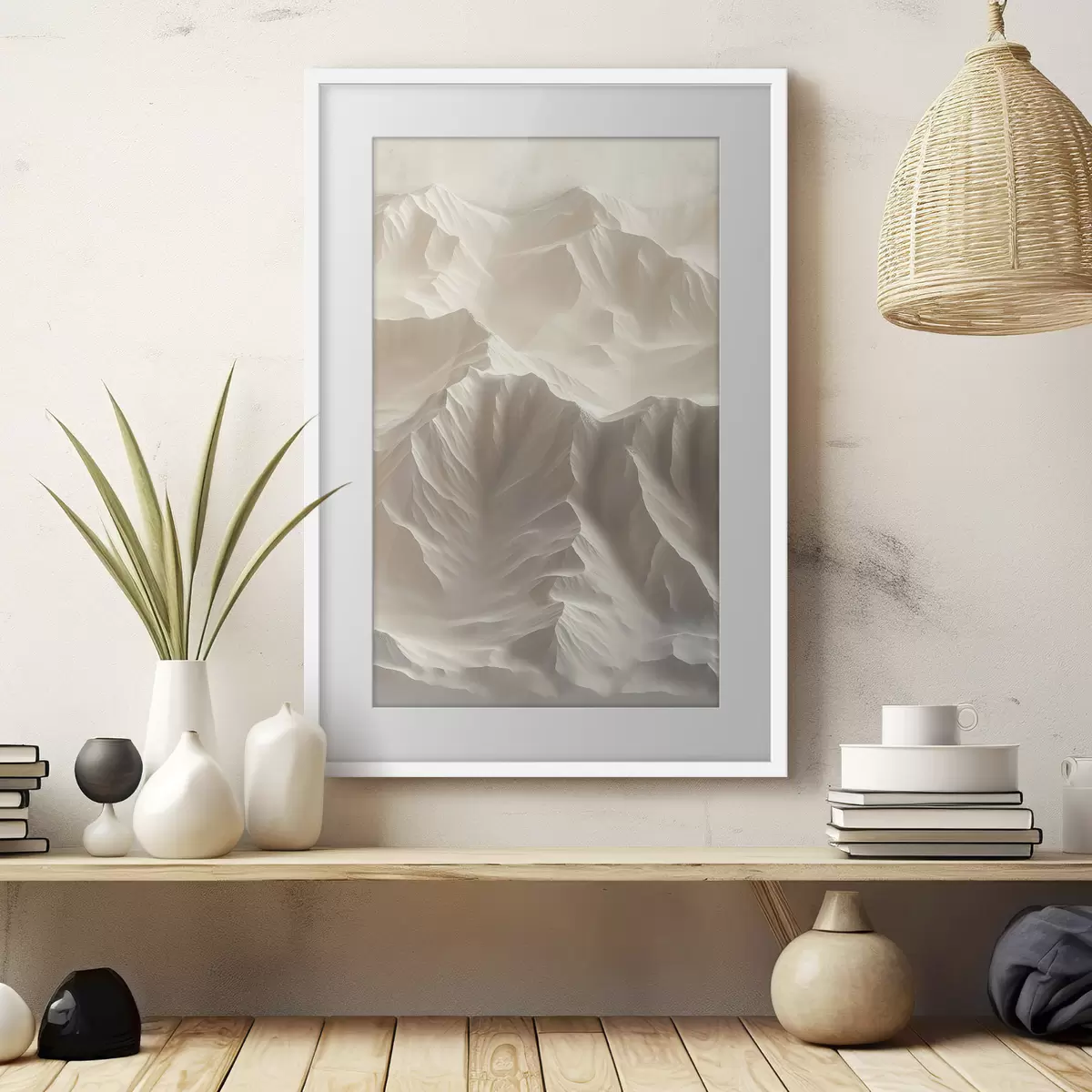 Poster Creste ondulate f44954