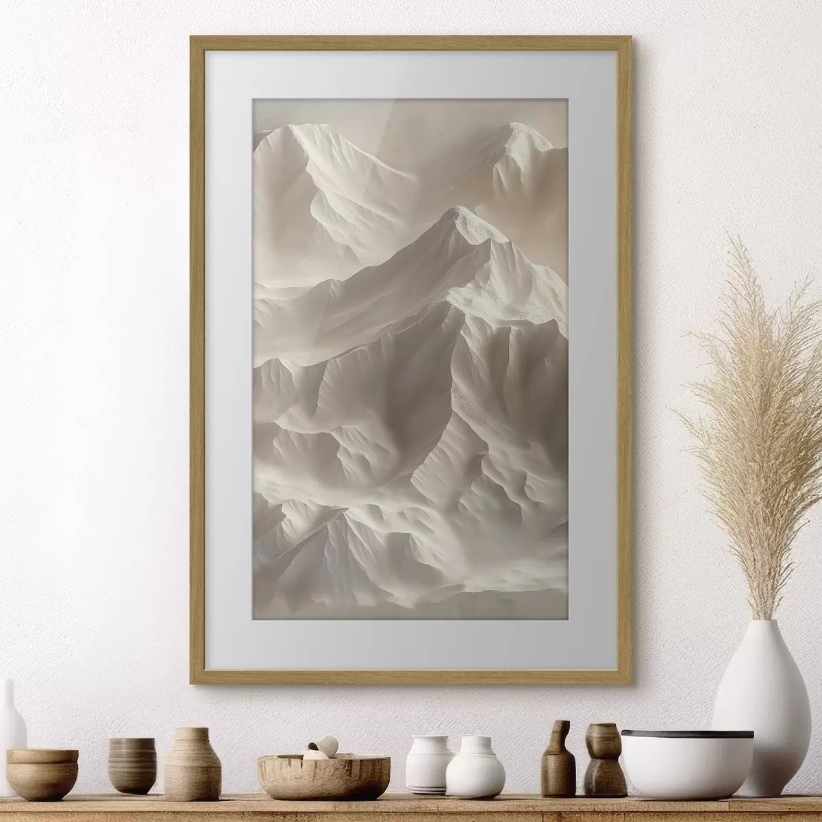 Poster Montagne e morbidezza f44956
