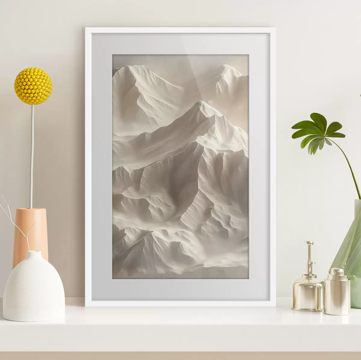 Poster Montagne e morbidezza f44956