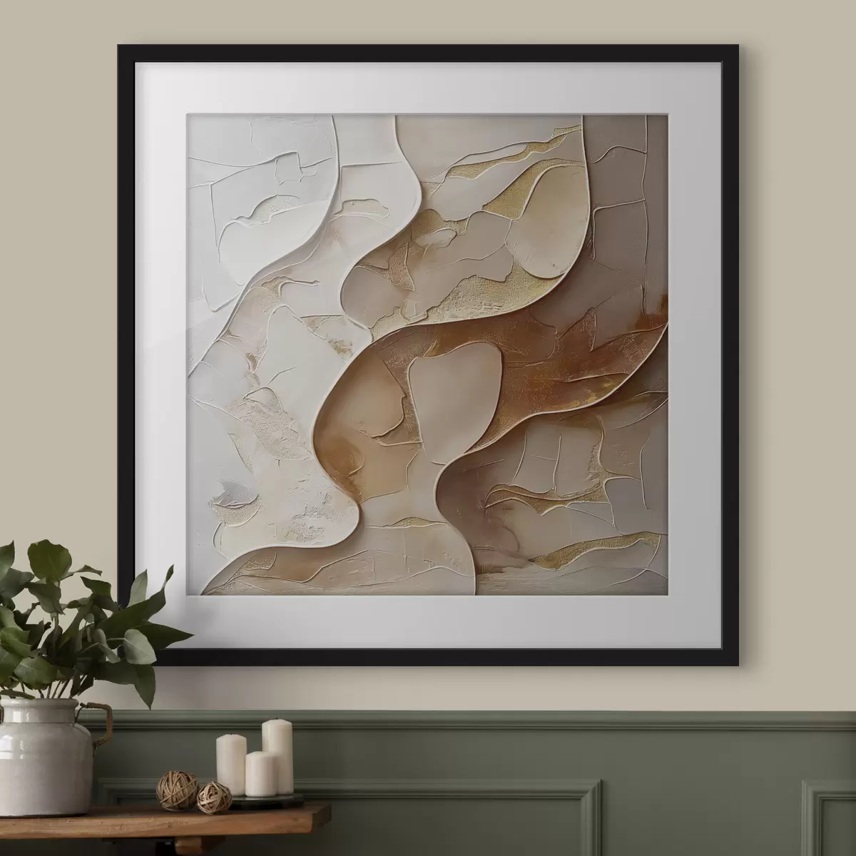 Poster Onde di pietra f44957