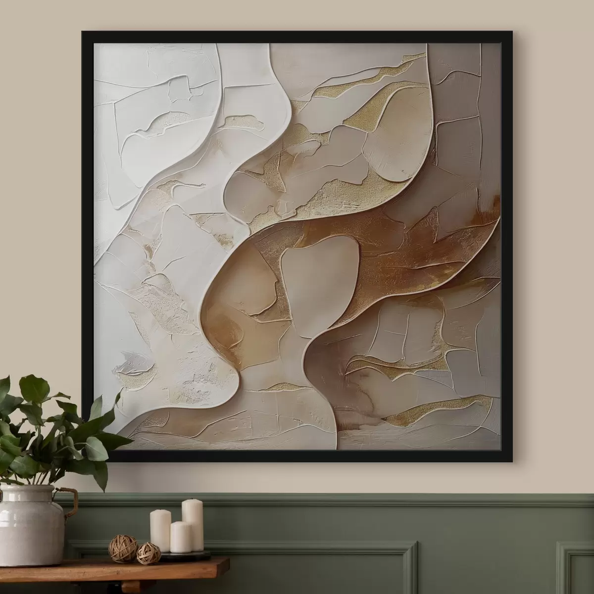 Poster Onde di pietra f44957