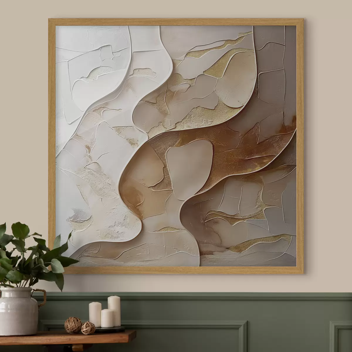 Poster Onde di pietra f44957