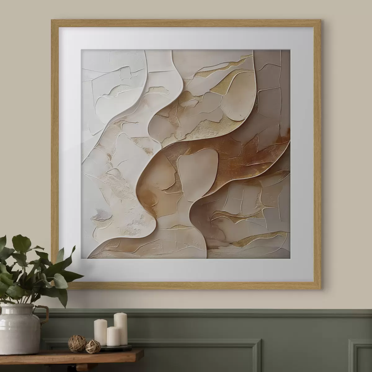 Poster Onde di pietra f44957