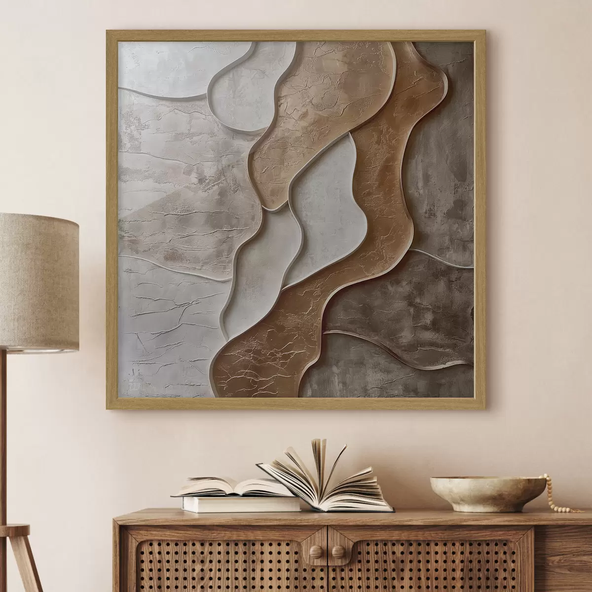 Poster Onde rocciose f44958