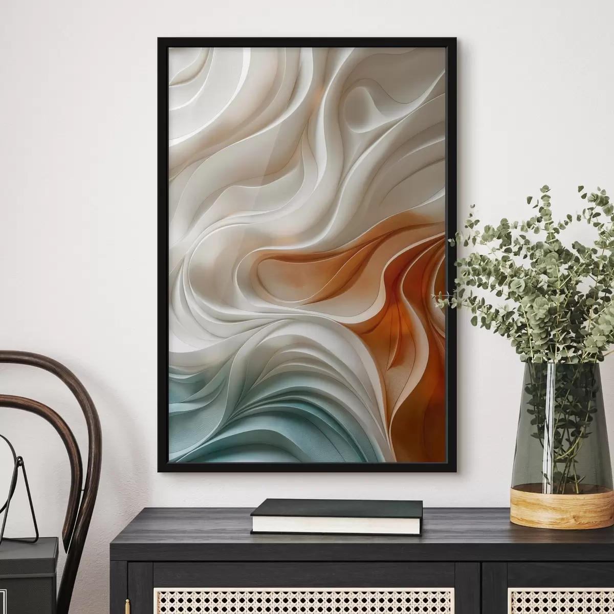 Poster Linee astratte colorate f44967