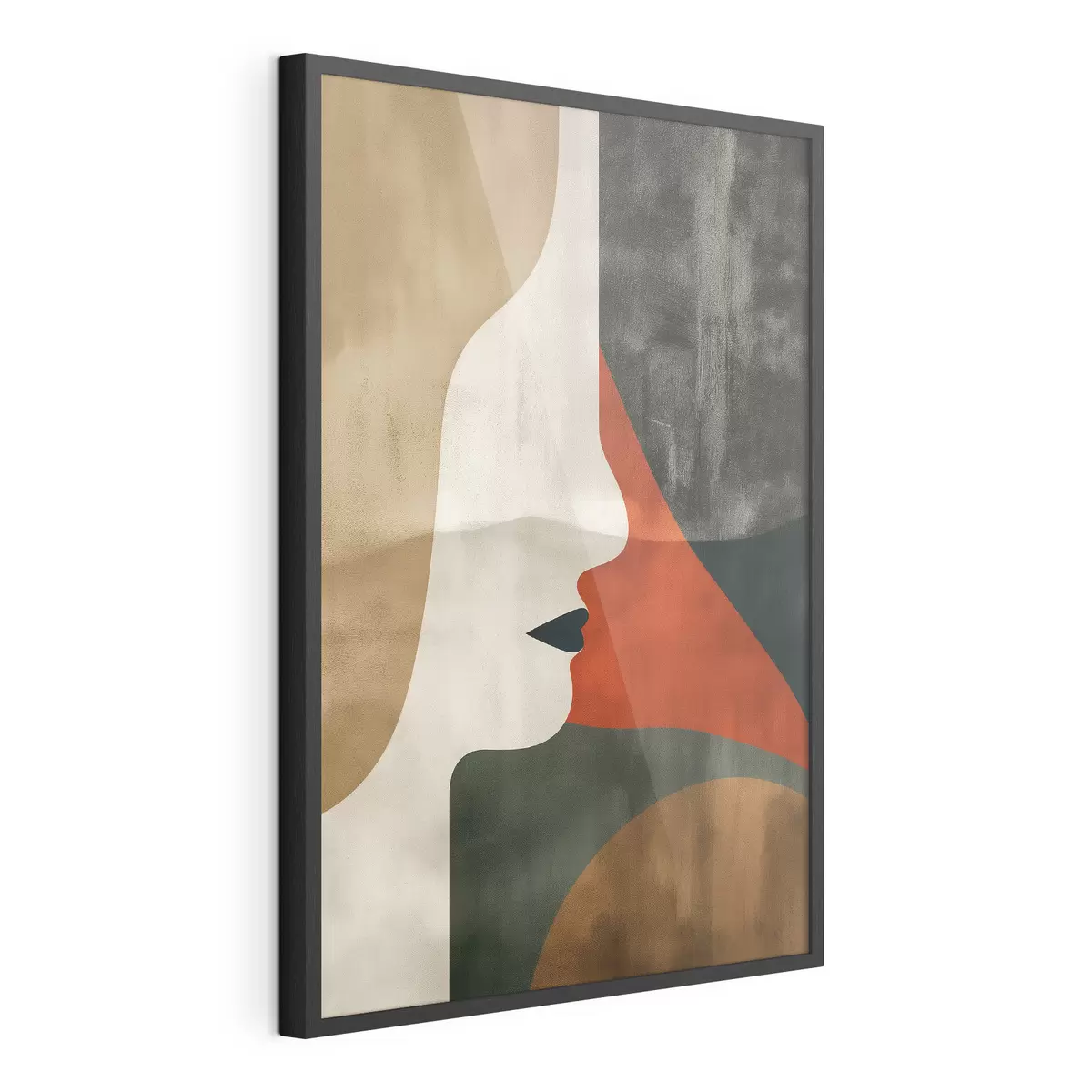 Poster Volto e astrazione f44969